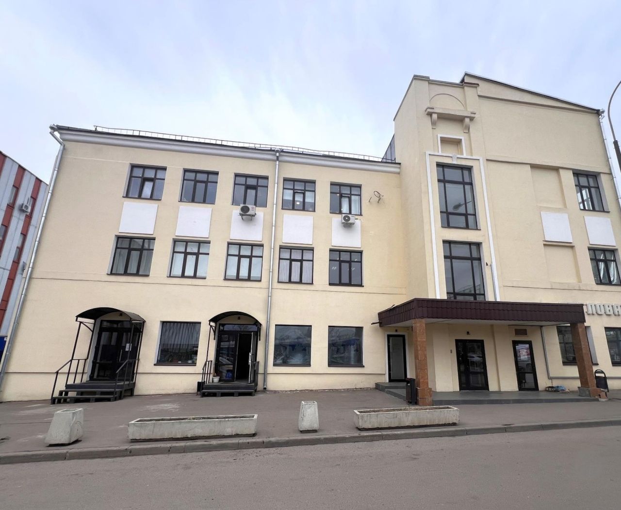 фасад дома, здание по адресу г Москва, Электродный проезд, д 16